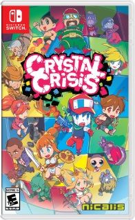 Crystal Crisis box art for Playstation 4